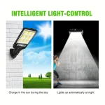 28SMD/108COB Sensor Street Lamp 3 Light Modes Outdoor Waterproof Security Solar Lamps for Garden Patio Path Remote Control Light 4
