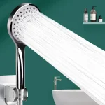 Bathroom Pressurized Hand Shower Package Accessories Shower Nozzle Large Water Output 5 Models Universal Adaptation Save Water 5