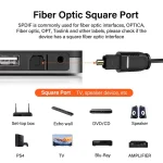 Digital Optical Audio Cable Toslink SPDIF Coaxial Cable 1m 2m 3m 5m 10m for Amplifiers Blu-ray Xbox 360 PS4 Soundbar Fiber Cable 2