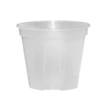 Thickened New Transparent Green Mountain Pot Root Control Pot Rose Green Rose Plastic Flower Pot Gallon Round 6