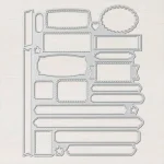 Many Messages Clear Stamps And Cutting Dies For DIY Craft Making Card Photo Album Scrapbooking Art Decoration 4