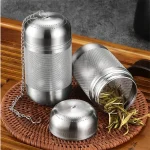 Stainless Steel Tea Strainer Infuser Ball Fine Mesh Filter For Coffee Spice Seasoning Teapot 2