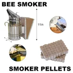 Supplies Bee Keeper Starting Kit 20 Pcs Beekeeping Tool Kit Bee Smoker Kit,Bee Keeping SuppliesAll Starter Kit 2