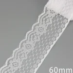 (5 yards/roll) white Lace ribbon fabric Webbing Decoration Lovely gift packing polyester Material 5