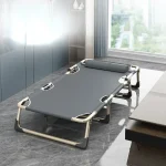 Outdoor Installation-free Foldable Sun Lounger Beach Chair Adult Tanning Lounger Nap Camp Bed Multifunctional Lounge Chair 3