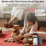 ZigBee 3.0 Smart Temperature And Humidity Sensor Tuya WiFi Indoor Hygrometer APP Monitor Real-time Updates APP Amart Home Alexa 5