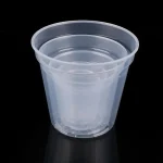 1PC DIY Planter Pot Transparent Plastic Round Starting Pot Anti-Deformation Large Capacity Orchid Nursery Container Garden 4