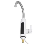 3000W Instant Water Heater Faucet 360 Degree Rotatable Water Pipe IPX4 ABS Tankless Stainless Steel Kitchen Heating Tap for Home 4