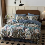 Svetanya Print Egyptian Cotton Bedding Set Queen King Ru Full Double Size Bedlinens Sheet Duvet Cover Set 2