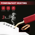 Stapler Plastic Welding Machine Bumper Repair Kit Soldering Iron For Plastic Repair Car Bumper Repair Welding Gun 4