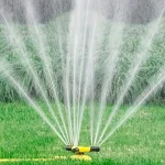 360 Degree Automatic Rotating Sprinkler Head For Nursery Irrigation, Rotating Three-way Sprinkler Series Sprinkler 3