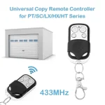 1PCS 433MHZ 4 Buttons Clone Fixed Learning Rolling Code Universal Garage Door Opener Remote Control Duplicator Garage 4