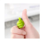 Thumb Mini Cable Organizer Silicone USB Cable Management Clips Desktop Wire Manager Cord Holder For Earphone Mouse Bobbin Winder 5