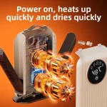 2025 NEW Electric Footwear Dryer: For Shoes & Boots, Quick Dry, Deodorizer, Waterproof, with Timer & 48℃ Constant Temperature 3