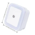 1pc Intelligent LED Induction Light Automatically Lights Up At Night, Creative Night Light 6