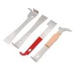 Stainless Steel Bee Hive Hook Scraper Multifunctional Beekeeping Hive Tool Hive Scraper Beekeeping Equipment Frame Cleaning Tool 6