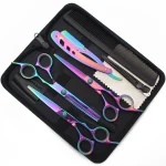 Hair Scissors JP Stainless Hairdressing Scissors 6" Haircut Set Thinning Shears Barber Shop Haircut Scissors Razor Combs C1001 3