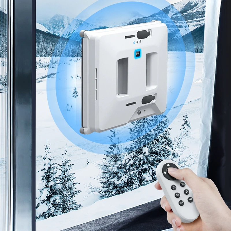 Window Washer Robot Dual Water Spray Remote Control Electric Glass Cleaner for High-rise Window Outside Anti-falling Smart Home Window Washer Robot Dual Water Spray Remote Control Electric Glass Cleaner for High-rise Window Outside Anti-falling Smart Home