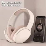 Wireless Bluetooth 5.3 Headphones over Ear Hifi Stereo Headsets True Sports with Earphones Tf/Aux Music Player with Mic