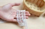 1 Yard Handmade Fabric Lace Trim Patchwork Material Black White Lace Ribbon DIY Garment Sewing Accessories 3