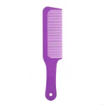 Salon-Grade Teasing Hair Comb - Rounded Wavy Teeth Barber Comb, Flat Top Styling Comb, Hairdressing Tool 2