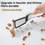 300 Hole Pressurized Dense Water Outlet Shower Head Handheld Square Shower Head Strong Pressure Nozzle Bathroom Accessories 5