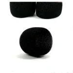 2pcs Microphone Protective Inner-Foam For Shure SM58 SLX24 PGX24 PG58 BETA58A Mic Cover Studio WindScreen Sponge Microphone Cap 2