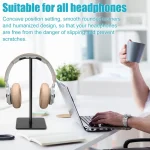 Aluminium Alloy Metal Headset Stand Holder Headphone Rack Mount Hanger Flexible Earphone Gamer Hanger Display Rack 2