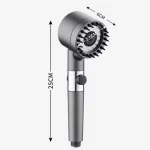 Shower filter four modes bathroom accessories head massage showerhead replete for shower heads knobs showers parts fixture home 6