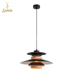 Modern Minimalist White UFO-Shaped Iron Pendant Lamp Nordic Design Home Decoration Hanging Light Hotel Restaurant Art Chandelier 6