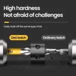 Non-slip PH2 Magnetic Batch Head Cross Screwdriver Hardness Drill Bit Screw Driver Hand Tools 25/50/65/70/90/150mm 6