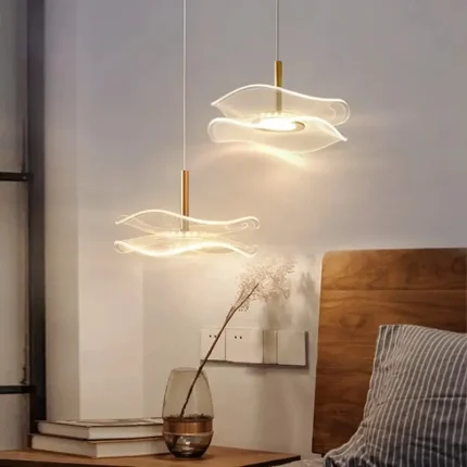 Nordic LED Pendant Lamp Fixture Indoor Lighting Hanging Lamp Dining Tables Living Room Stairs Home Decor Lustre Pendant Light