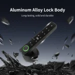 Tuya Smart Door Lock Bluetooth Fingerprint Recognition Electronic Lock Smart Life Home Automation System Supports Hotel Office 3