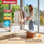 3 in 1 Portable Clothes Dryer, Hanging Iron & Drying Rack, 1000W Small Compact Foldable Electric Laundry Dryers Machine with Tim 4