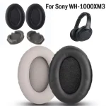 1Pair Replacement Earpads for Sony WH-1000XM3 1000XM3 WH1000XM3 Headphones Earmuff Ear Pads Cushions Accessories Repair Parts 2