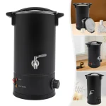 8L/10L/12L/15L Wax Melter for Candle Making, 1.8KW Electric Wax Melt Oven Stainless Steel Wax Melting Pot Wax Warmer Machine Kit 2