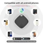 Smart Bluetooth GPS Tracker Tag Anti-Lost Reminder Compatible with Android IOS Car Key Pet Finder Rated Locator 5