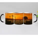 3D Crack In A Wall Butterfly Mug Wrap,Flower Tea Cup Mugs,Ceramic Sublimation Coffee Mugs, 330ML 4