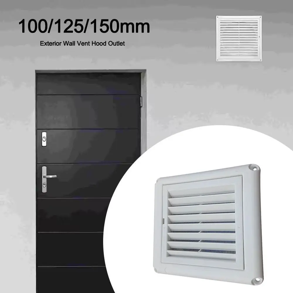 With Flaps Air Vent Grille Ventilation Cover 150*150mm/200*200mm Louver Vent Heating Cooling Vents Plate PP With Flaps Air Vent Grille Ventilation Cover 150*150mm/200*200mm Louver Vent Heating Cooling Vents Plate PP