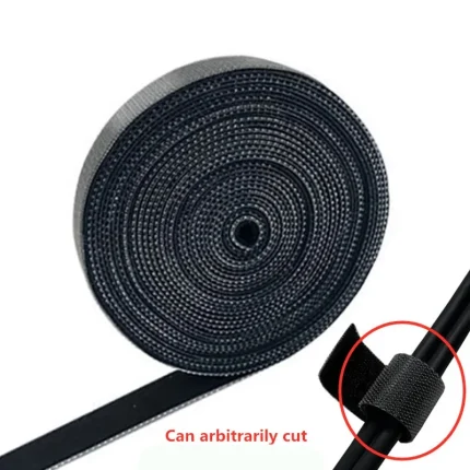1/5M Cable Organizer Wire Winder Ties USB Charger Cord Protector for iPhone Samsung Xiaomi Earphone Mouse Cable Management