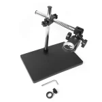 Alloy Tabletop Microscope Stand: Suitable for Microscopes with 50mm Diameter Sturdy Multi-functional Multi-axis Rotation 4
