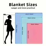Classic Rabbit and Fruit Pattern Fleece Blanket Botanical Design Soft Warm Throw Boho Interior Decoration Bedding Cover for Home 2