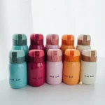 Mini Thermos Cup 200ml/360ml Pocket Cup Stainless Steel Thermal Coffee Mug Vacuum Flask Insulated Hot Water Bottle Kids Gift 2