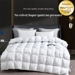 100% pure cotton goose down comforter, five-star hotel down comforter, winter thick comforter, spring and autumn comforter 4