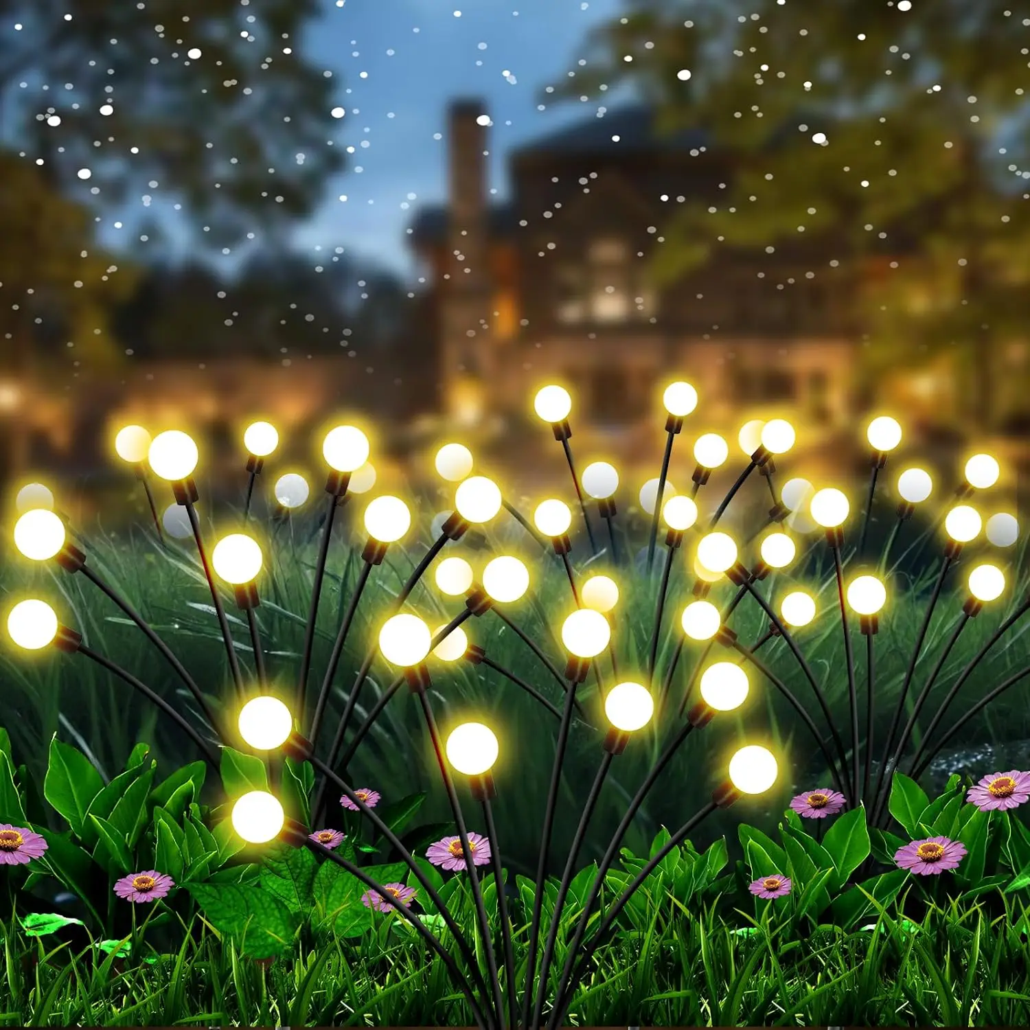 10 LED Solar Garden Lights Firefly Waterproof Solar Lights Outdoor for Yard Patio Pathway Christmas Decorations Solar Lamp 10 LED Solar Garden Lights Firefly Waterproof Solar Lights Outdoor for Yard Patio Pathway Christmas Decorations Solar Lamp