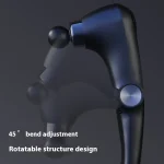 Fascia Gun Massage with Hot and Cold Heads Adjustable Angles Portable Percussion Back Massager for Muscle Neck Body Fitness 5