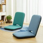 Japanese-style Tatami Chair Bedroom Backrest Chair Bay Window Lazy Sofa Legless Chair Leisure Folding Lounge Chair Protable