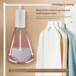 1 mini portable dryer with a small cloth bag to meet the needs of clothes of all sizes, equipped with a telescopic tube to dry s 2