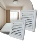 With Flaps Air Vent Grille Ventilation Cover 150*150mm/200*200mm Louver Vent Heating Cooling Vents Plate PP 3