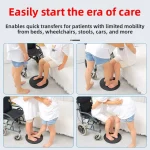 New Elderly Care Mobile Rotation Transfer Turntable Elderly Walker Mobile Safety Patient Walking Belt patient transfer 3